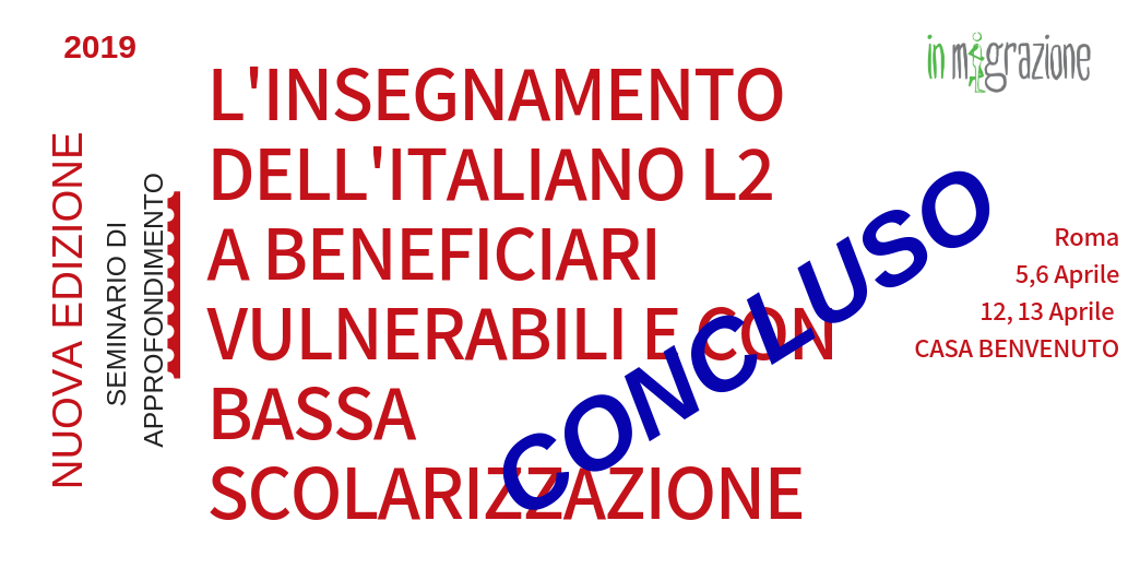 Italiano L2 a scuola: il seminario 2023